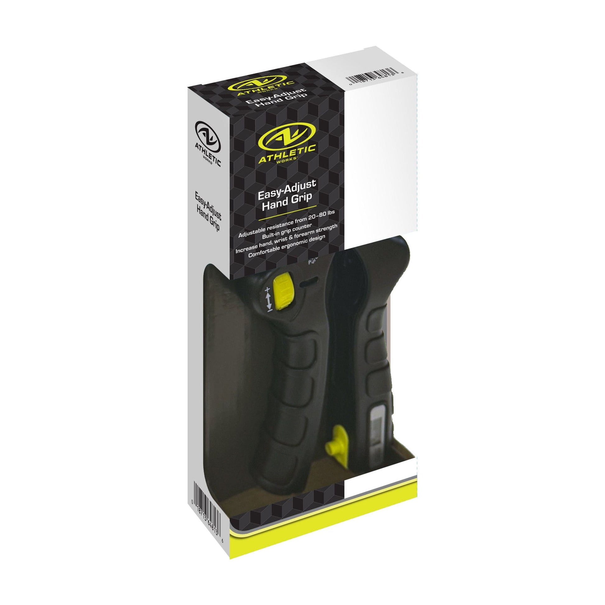 Adjustable Hand Grip Exerciser, Wrist and Forearm Strength, One-Size
