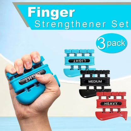 3LB/7LB/11LB Finger Trainer Bidirectional Finger Strengthener Finger Rehabilitation Exercise Section Practice Grip Strengthener