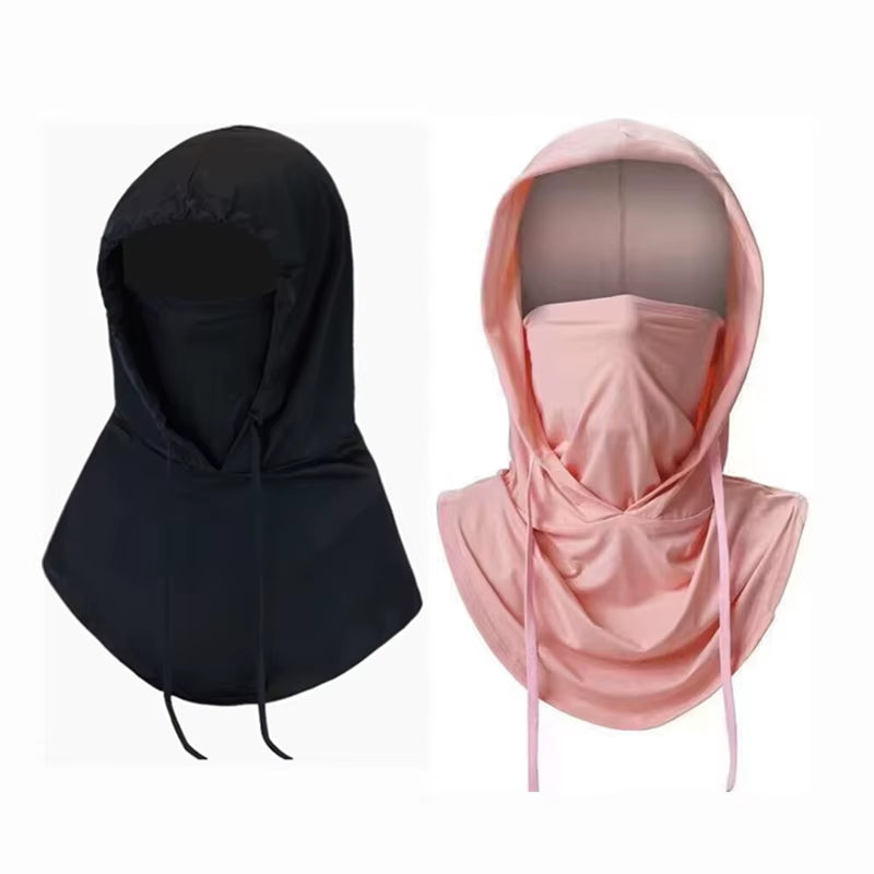 1/2Pcs Balaclava Men Women Face Mask Sun/Uv Protection Breathable Long Neck Covers for Cycling Motorcycle Fishing